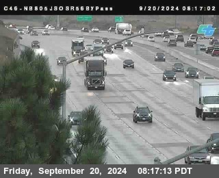 NB 805 at NB 805/5 Merge