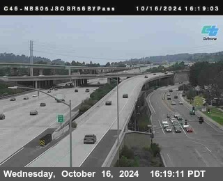 NB 805 at NB 805/5 Merge