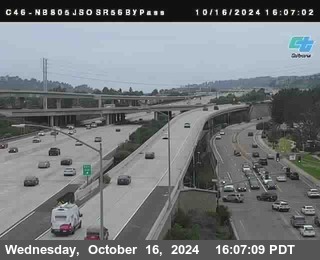 NB 805 at NB 805/5 Merge