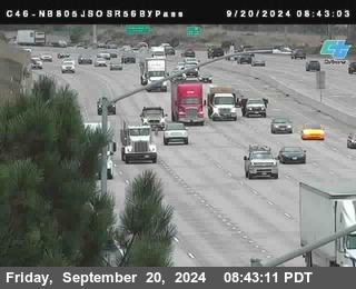 NB 805 at NB 805/5 Merge