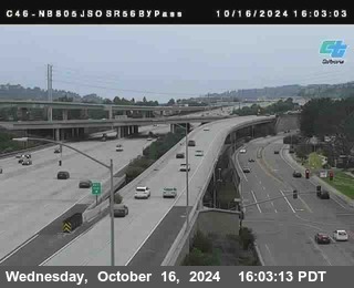 NB 805 at NB 805/5 Merge