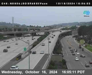 NB 805 at NB 805/5 Merge