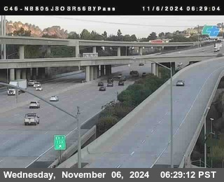 NB 805 at NB 805/5 Merge