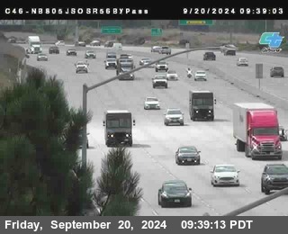 NB 805 at NB 805/5 Merge