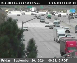 NB 805 at NB 805/5 Merge