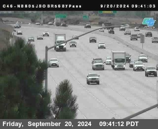 NB 805 at NB 805/5 Merge