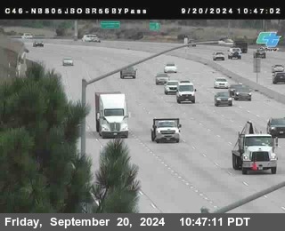 NB 805 at NB 805/5 Merge