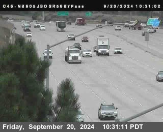 NB 805 at NB 805/5 Merge