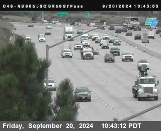 NB 805 at NB 805/5 Merge