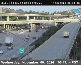 NB 805 at NB 805/5 Merge