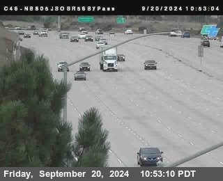 NB 805 at NB 805/5 Merge