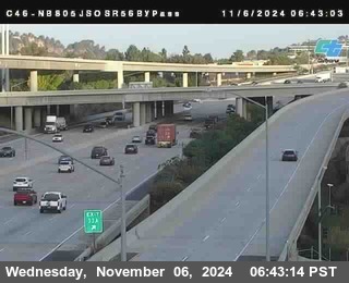 NB 805 at NB 805/5 Merge