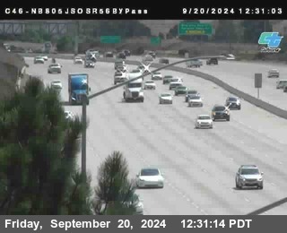 NB 805 at NB 805/5 Merge