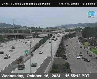 NB 805 at NB 805/5 Merge