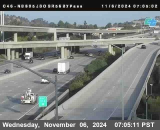 NB 805 at NB 805/5 Merge