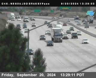 NB 805 at NB 805/5 Merge