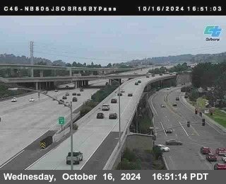 NB 805 at NB 805/5 Merge