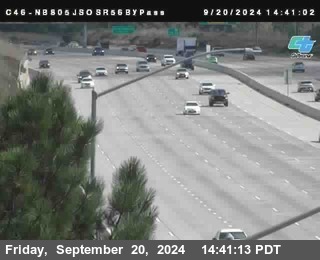 NB 805 at NB 805/5 Merge