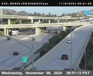 NB 805 at NB 805/5 Merge