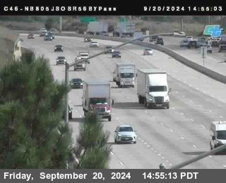 NB 805 at NB 805/5 Merge