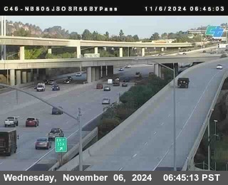 NB 805 at NB 805/5 Merge