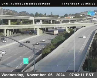 NB 805 at NB 805/5 Merge