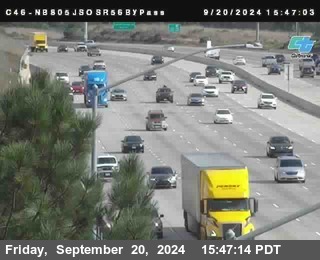 NB 805 at NB 805/5 Merge