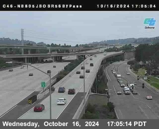 NB 805 at NB 805/5 Merge