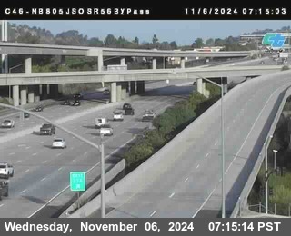 NB 805 at NB 805/5 Merge