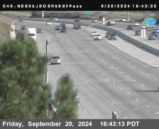 NB 805 at NB 805/5 Merge