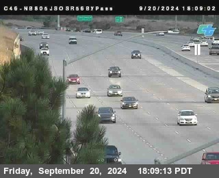 NB 805 at NB 805/5 Merge