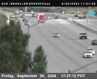 NB 805 at NB 805/5 Merge