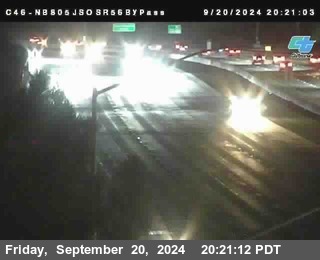 NB 805 at NB 805/5 Merge