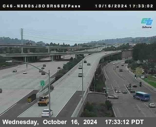 NB 805 at NB 805/5 Merge