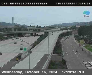 NB 805 at NB 805/5 Merge