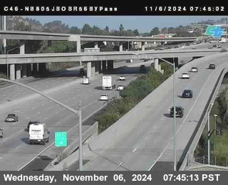 NB 805 at NB 805/5 Merge