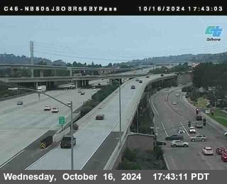 NB 805 at NB 805/5 Merge