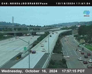 NB 805 at NB 805/5 Merge