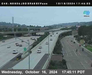 NB 805 at NB 805/5 Merge