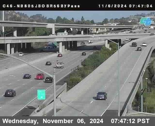 NB 805 at NB 805/5 Merge