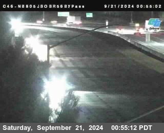 NB 805 at NB 805/5 Merge