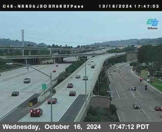 NB 805 at NB 805/5 Merge