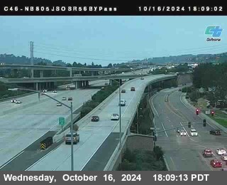 NB 805 at NB 805/5 Merge