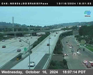 NB 805 at NB 805/5 Merge