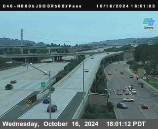 NB 805 at NB 805/5 Merge