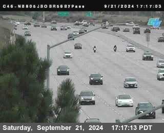 NB 805 at NB 805/5 Merge