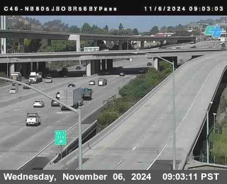 NB 805 at NB 805/5 Merge