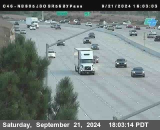 NB 805 at NB 805/5 Merge