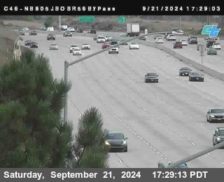 NB 805 at NB 805/5 Merge