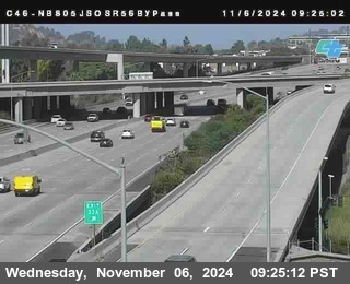 NB 805 at NB 805/5 Merge